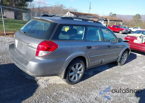 2008 Subaru Outback 2.5I/2.5I L.l. Bean Edition z USA, uszkodzony, nr VIN 4S4BP61CX87360360